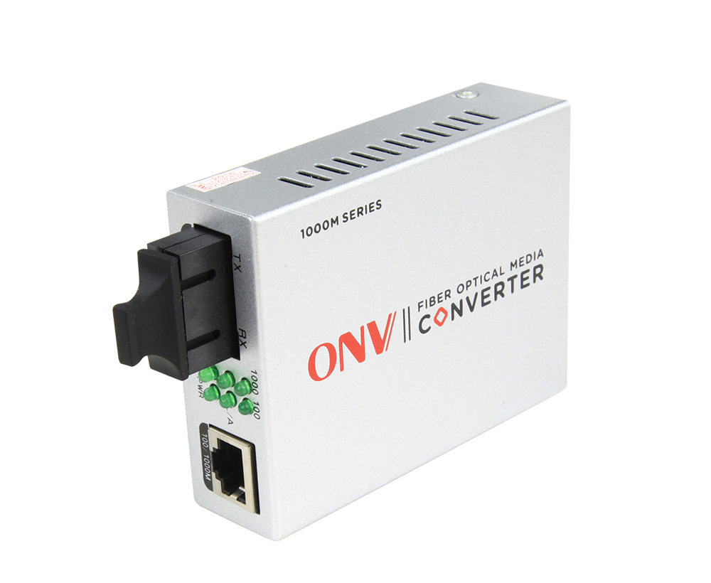 Gigabit 2port singlemode dual fiber media converterOptical Fiber