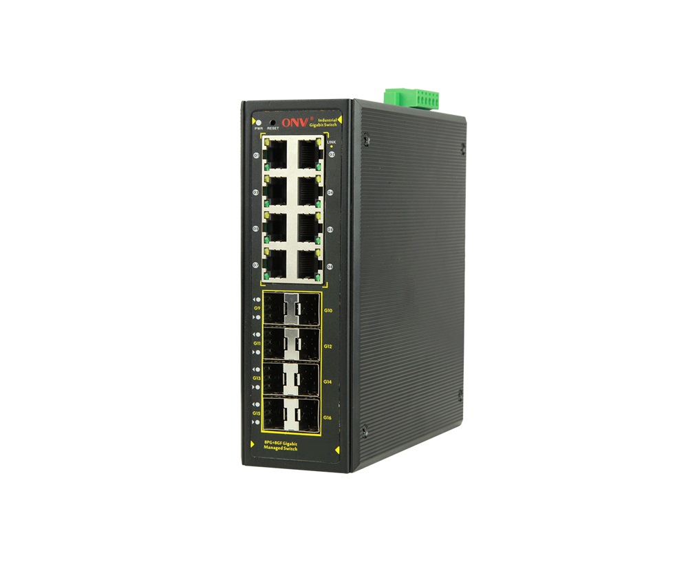 Full gigabit 16port managed industrial switchIndustrial Switch