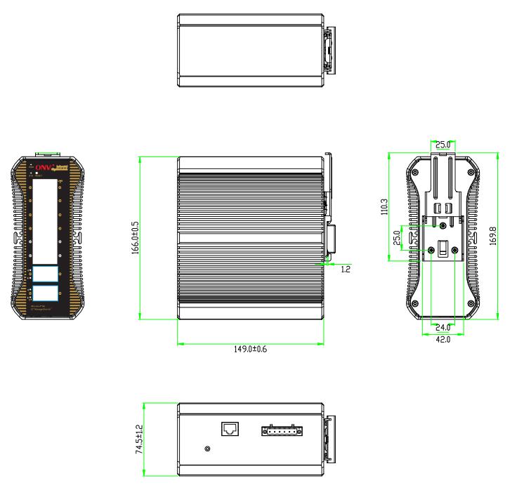 16-port 10G uplink industrial Ethernet switch, industrial switch, Ethernet switch