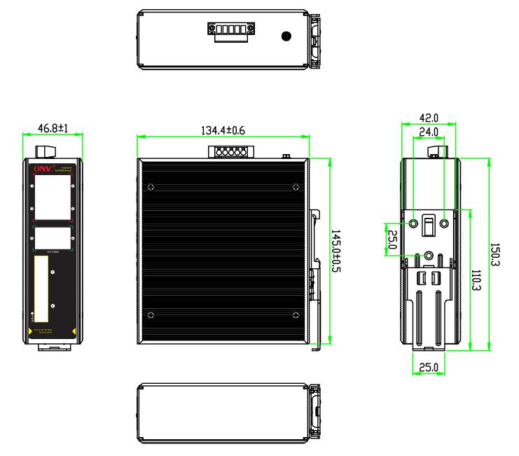 9-port 10/100M industrial Ethernet switch，industrial switch，Ethernet switch