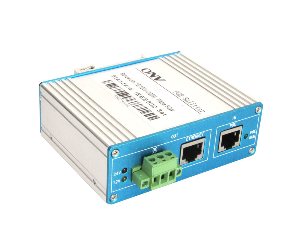 PoE Over Coax Converter and Industrial 8-Port Full Gigabit BT 90W PoE