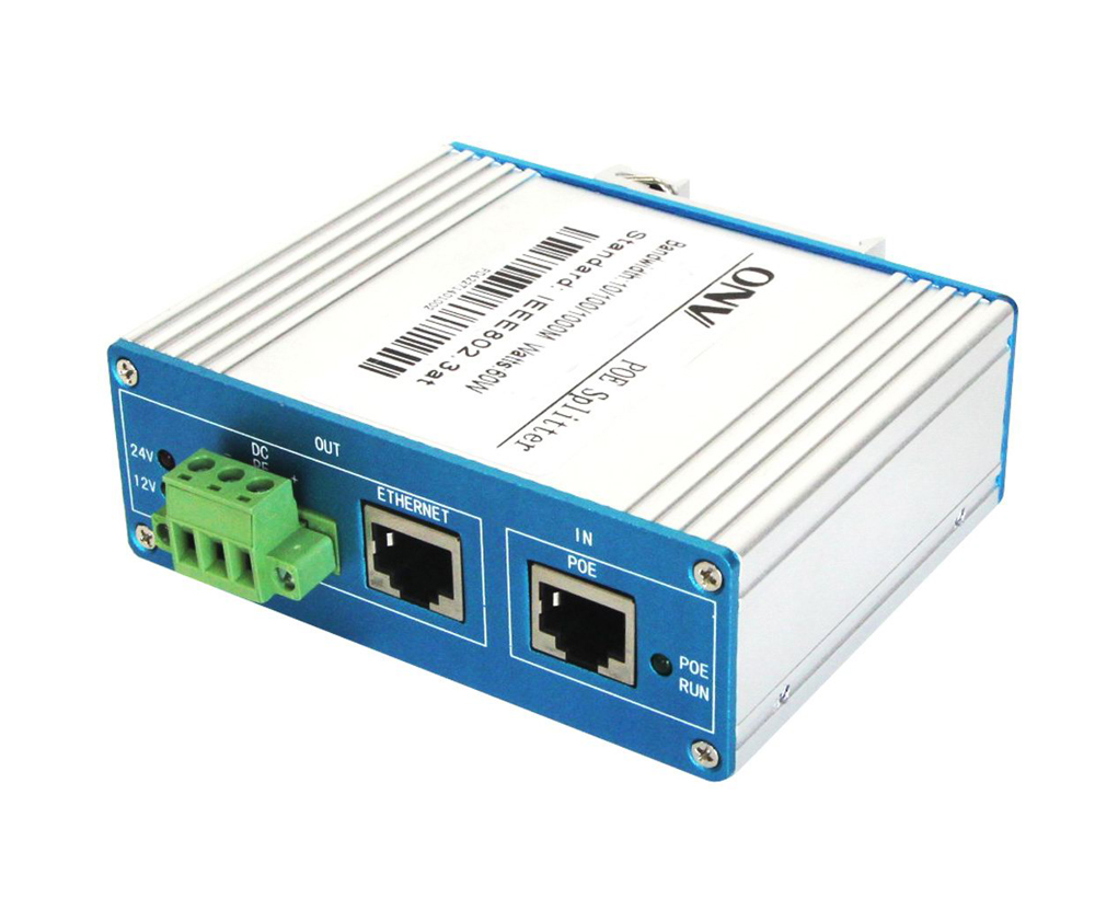 PoE Over Coax Converter and Industrial 8-Port Full Gigabit BT 90W PoE