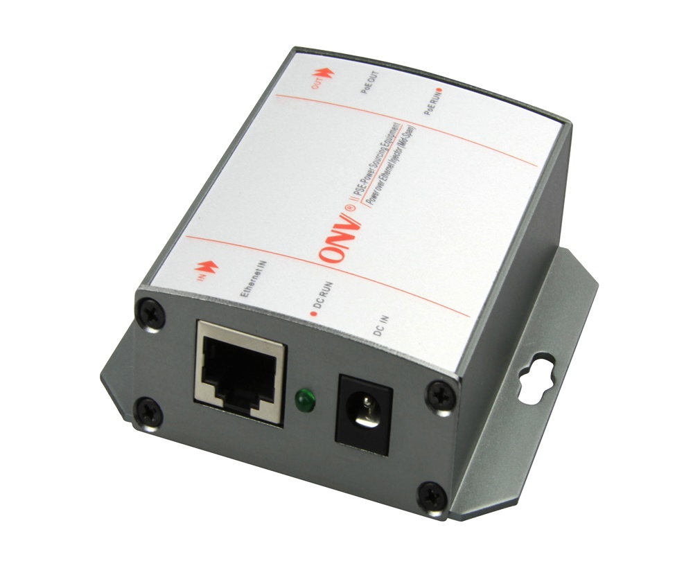 Gigabit single port PoE injector