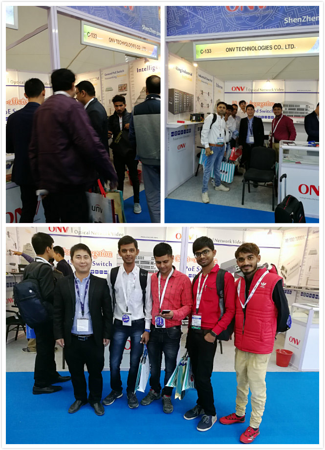 IFSEC India, IFSEC, ONV, PoE switch, industrial PoE switch