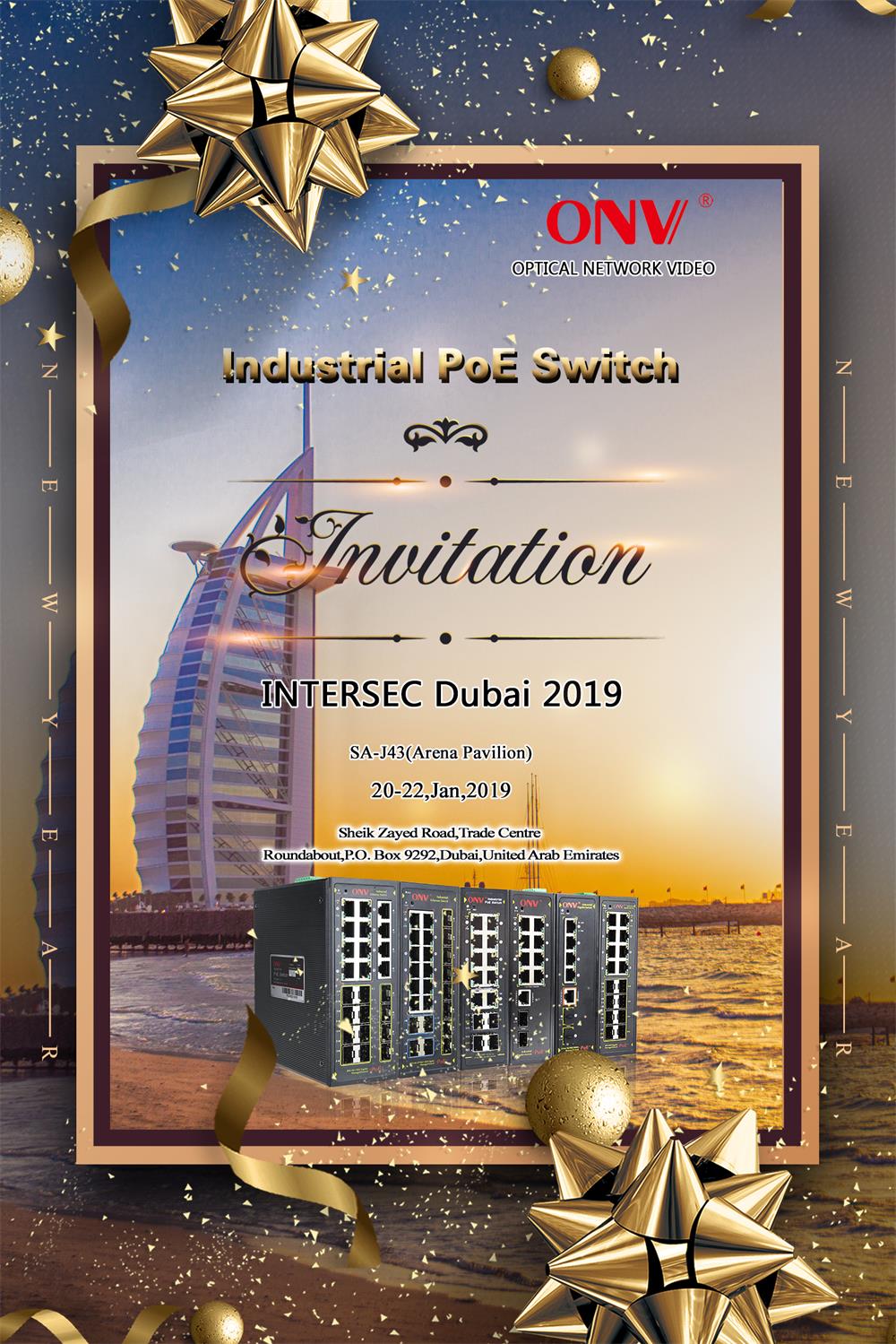 PoE switch at Intersec Dubai ,PoE switch