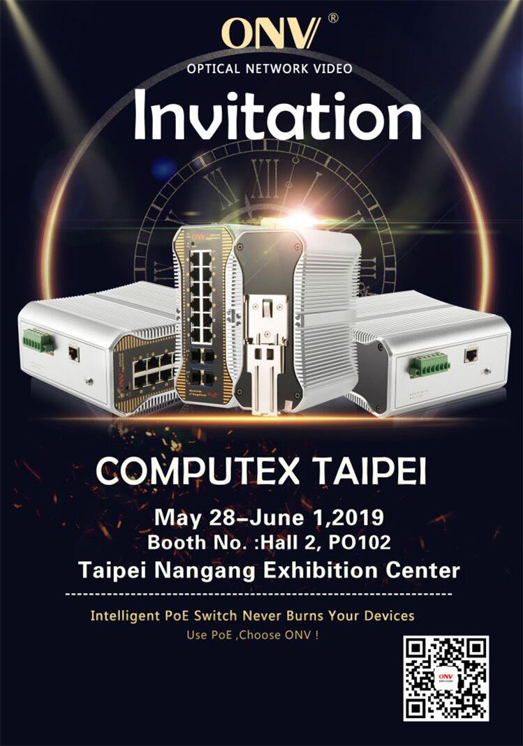 PoE switch at COMPUTEX TAIPEI,PoE switch