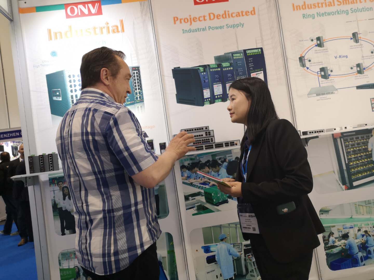 ONV, PoE switch, IFSEC UK, ONV PoE switch