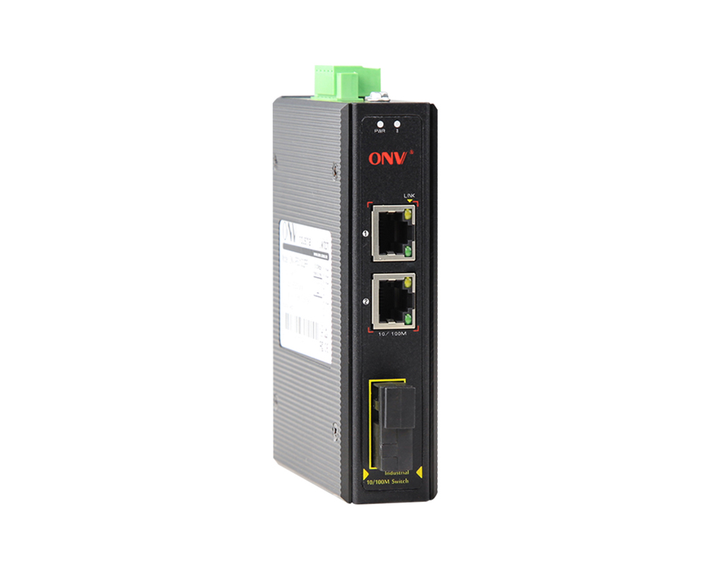 10/100M 3-port industrial Ethernet fiber switch