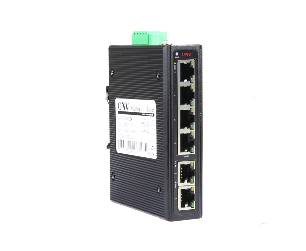 10/100M 6-port industrial Ethernet switch