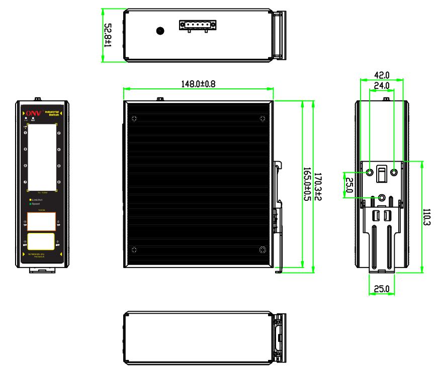 10-port managed industrial Ethernet switch, industrial Ethernet switch