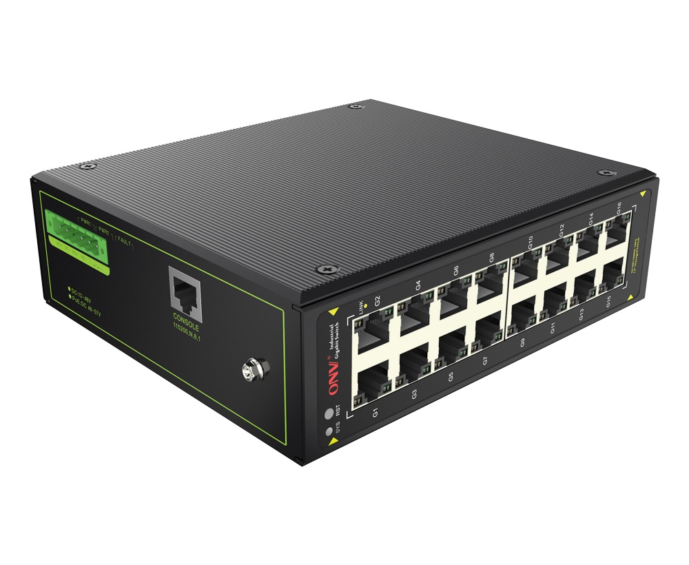 Full gigabit 16-port managed industrial Ethernet switch-Industrial Ethernet  Switch