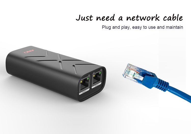 PoE extender, gigabit PoE extender , PoE switch