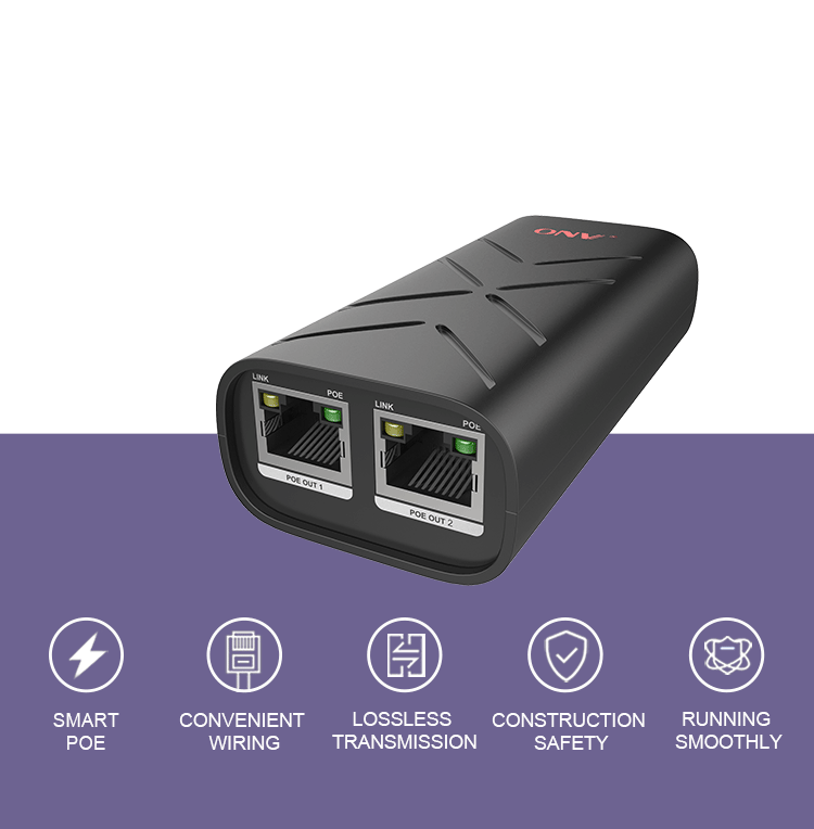 PoE extender, gigabit PoE extender, PoE switch