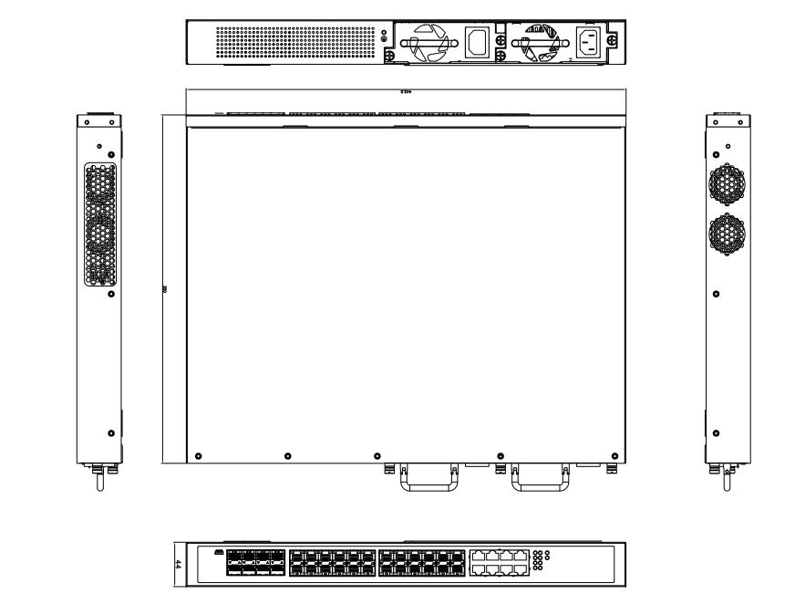 40-port 10G uplink core routing switch,routing switch? core switch?