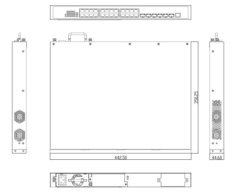 30-port 10G uplink core routing switch,routing switch, core switch，