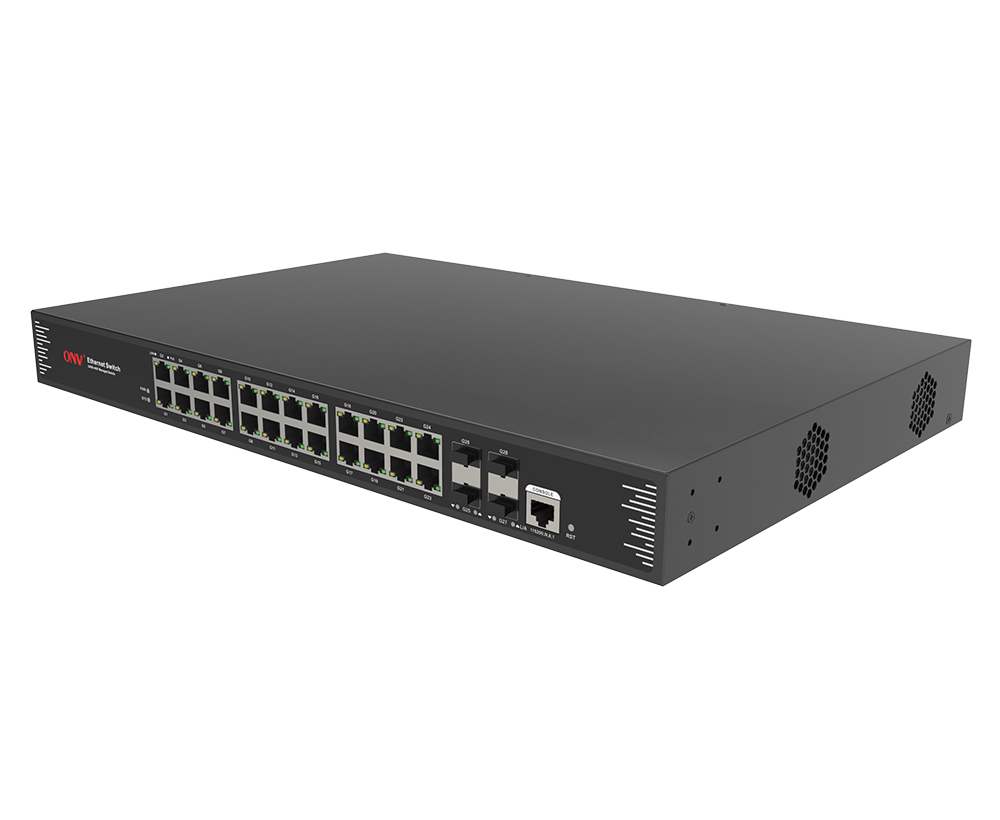 Gigabit 28-port L2+ managed PoE switch-PoE Switch