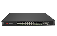 Full gigabit 28-port managed PoE switch