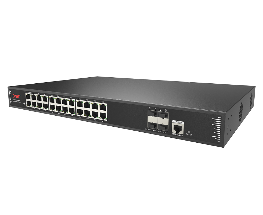 10G uplink 28port L3 managed PoE switchL3 PoE Switch