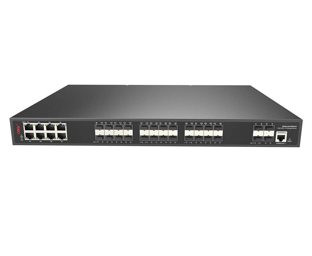 Full gigabit 36-port managed Ethernet fiber switch