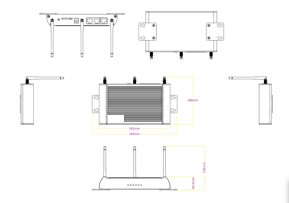 industrial 4G wireless router, wireless router, WIFI router,4G router,industrial 4G router