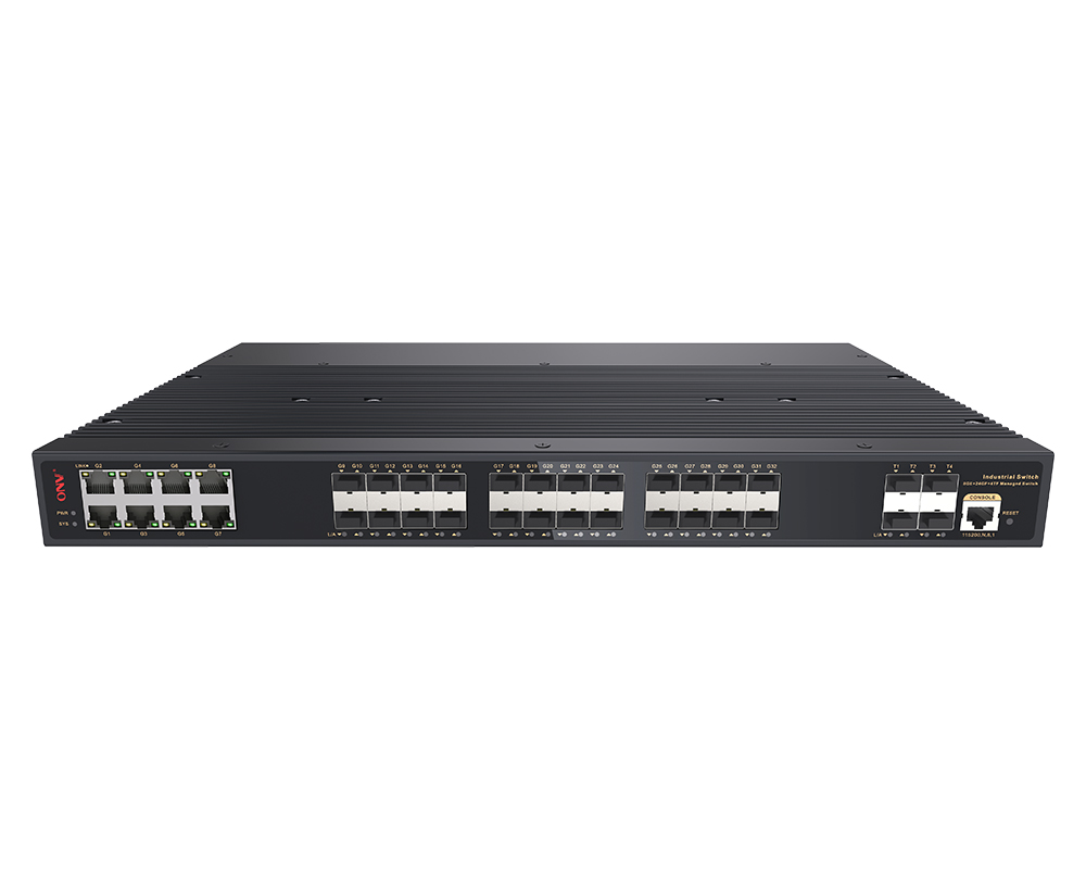 10G uplink 36-port  L3 managed industrial Ethernet switch