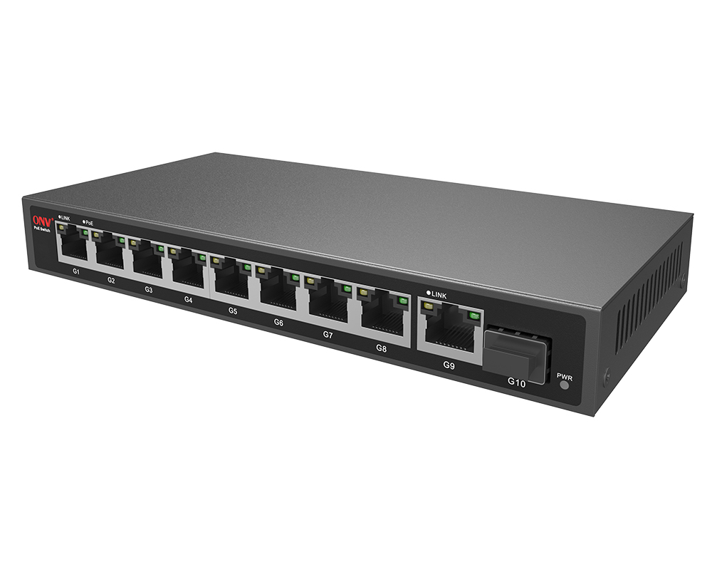 Full gigabit 10-port PoE switch-PoE Switch