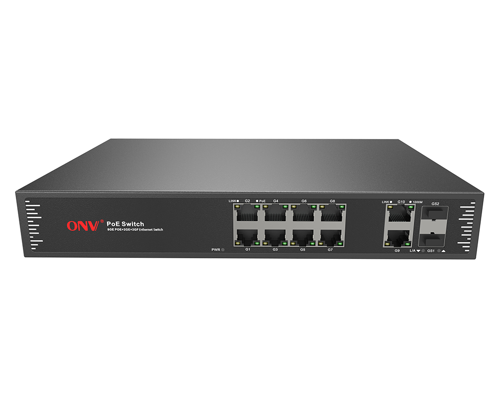 Full gigabit 12-port unmanaged PoE switch-PoE Switch