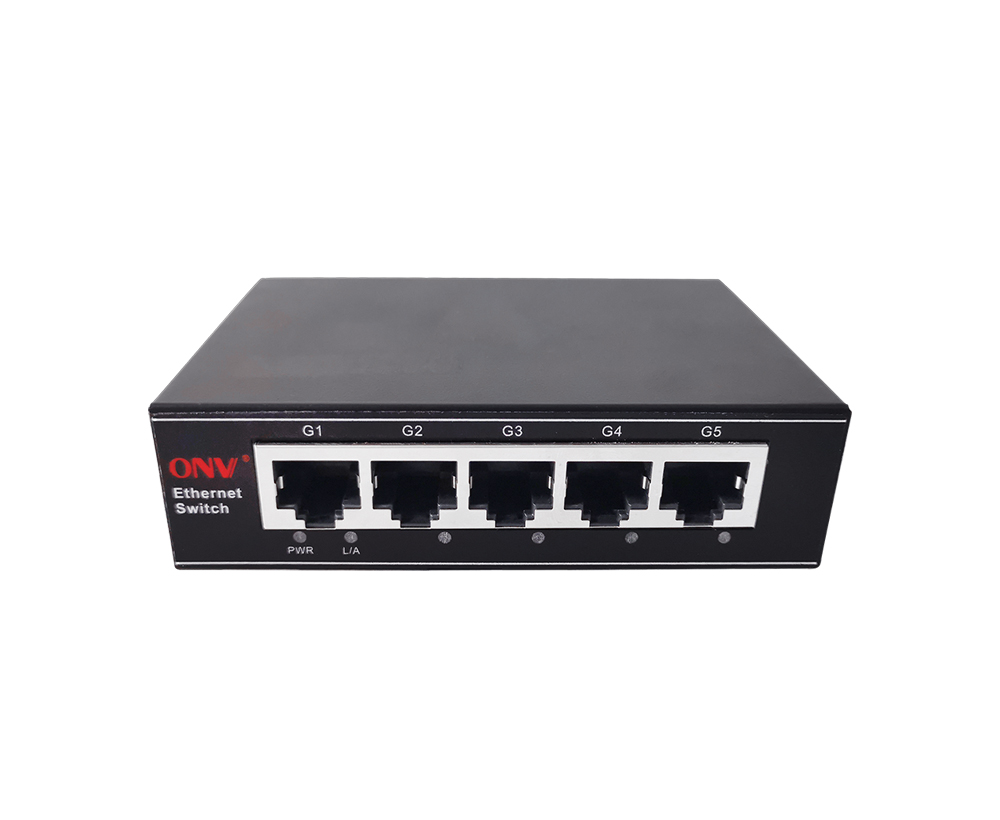 Full gigabit 5-port Ethernet switch