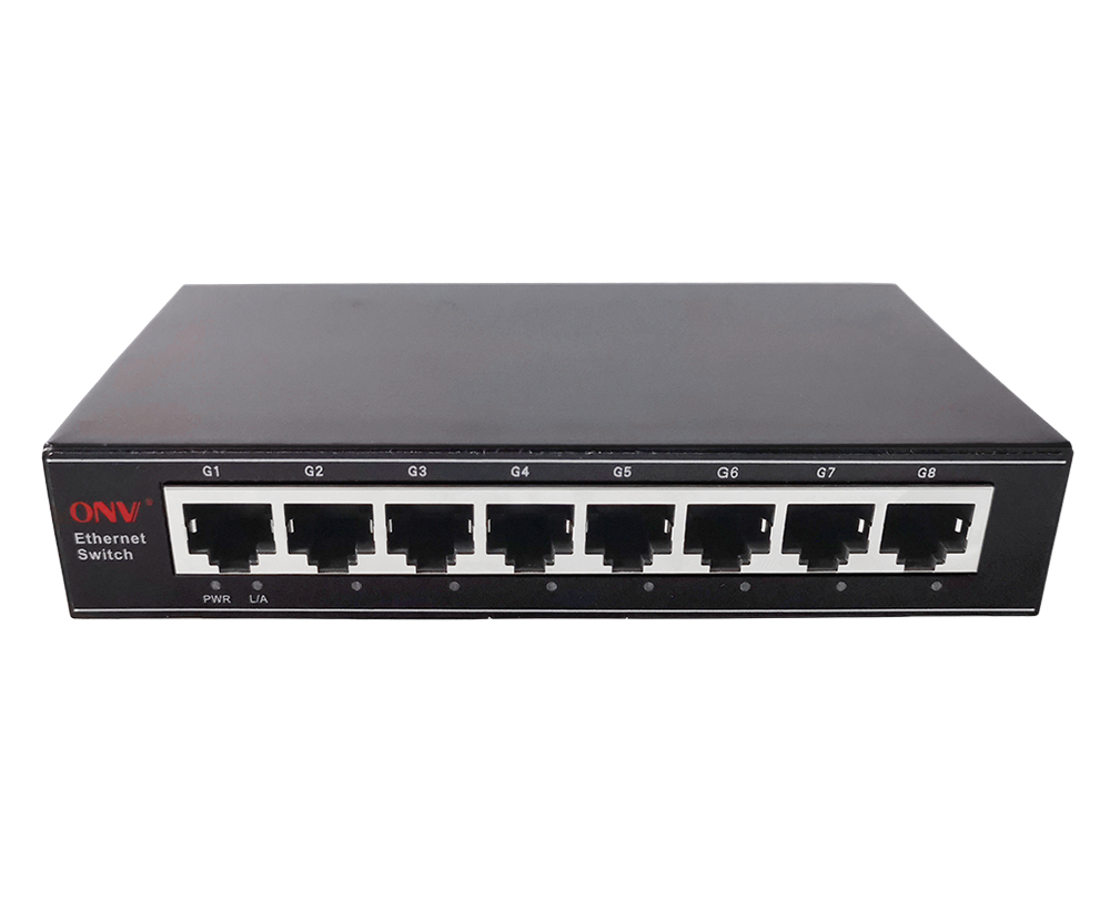 Switch Ethernet 8 ports 1 Gbps