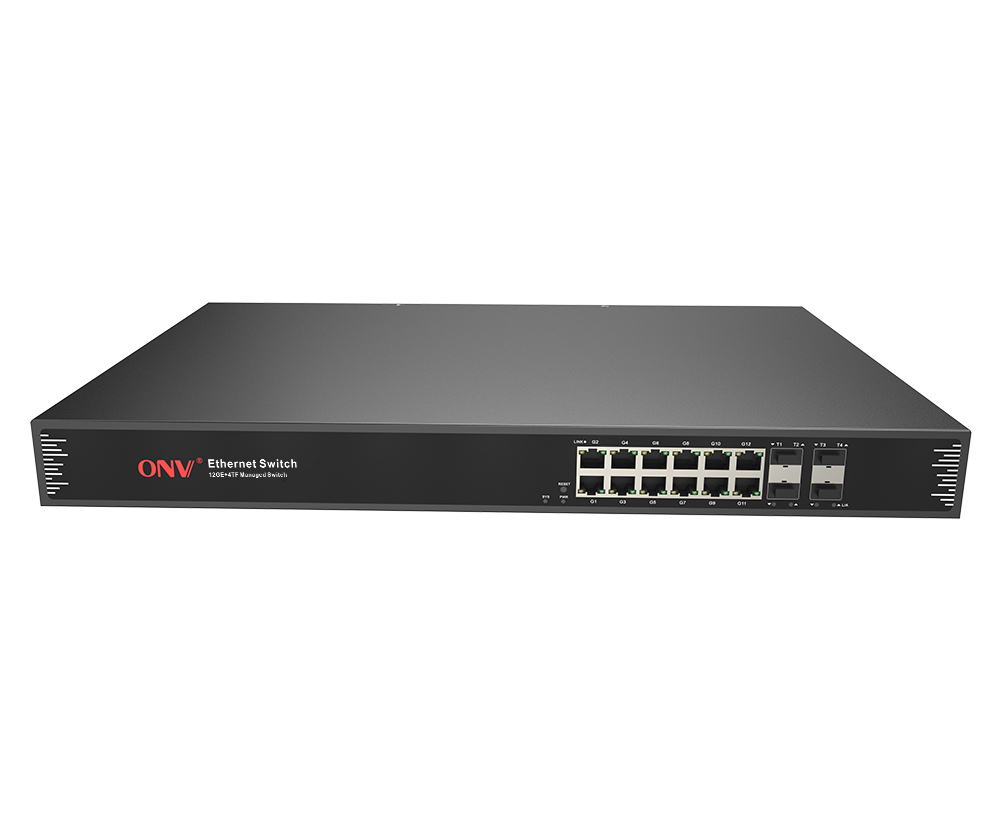 10G uplink 16-port L3 managed Ethernet fiber switch