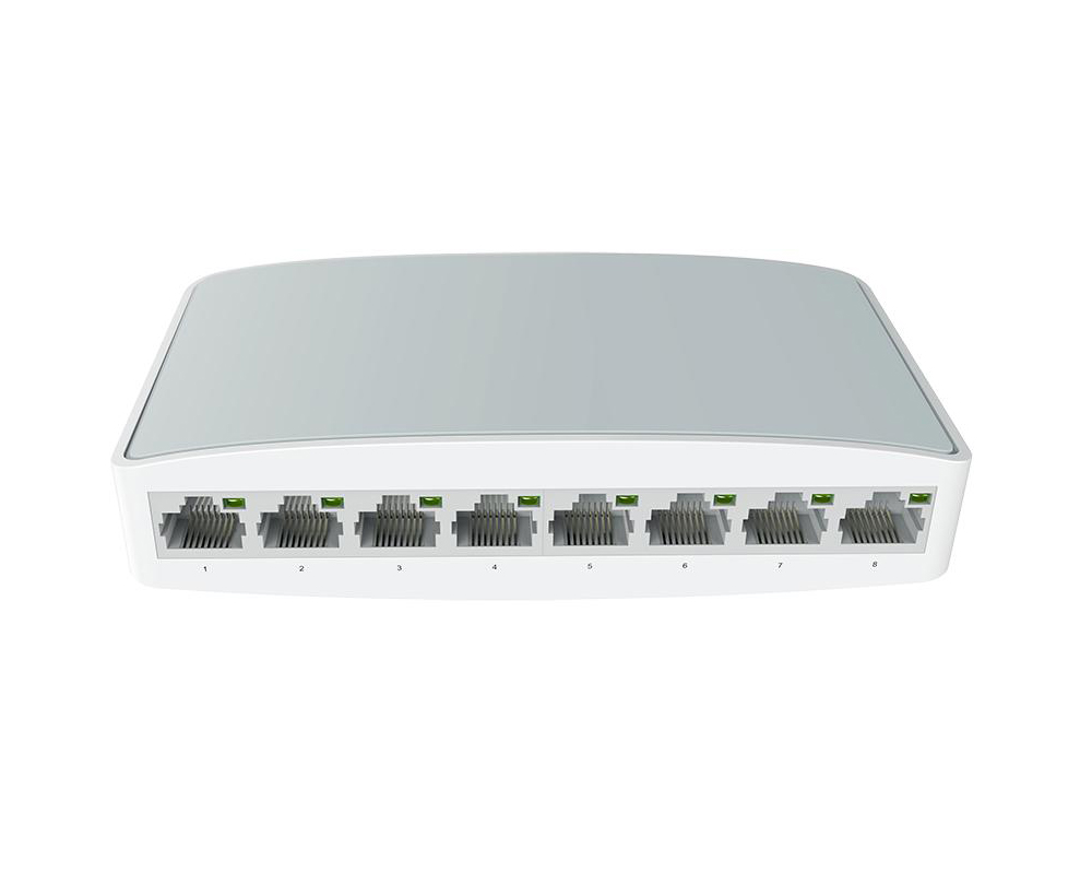 10/100M 8-port Ethernet switch