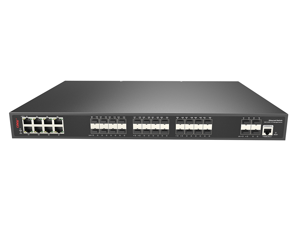 10G uplink 36-port L3 managed Ethernet fiber switch