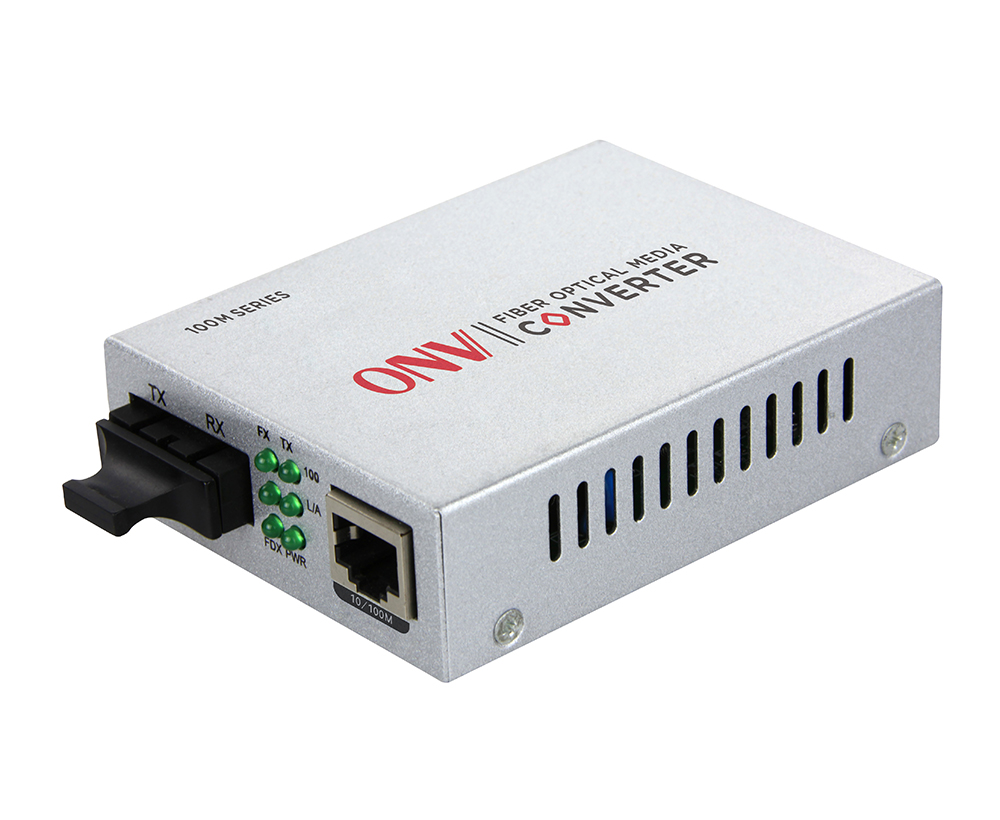 10/100M 2-port Fiber Media Converter