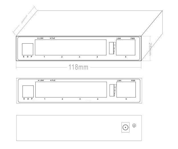 10/100M PoE switch, PoE switch, PoE switches, PoE watchdog switch