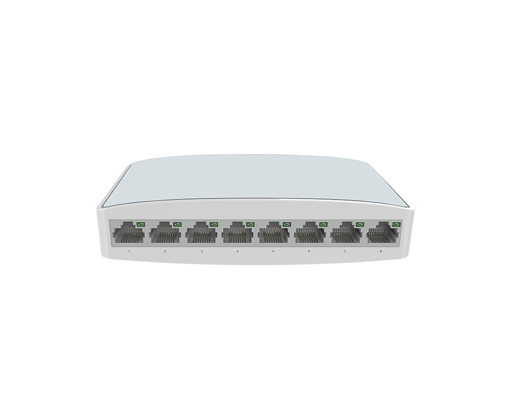 Full gigabit 8-port Ethernet switch