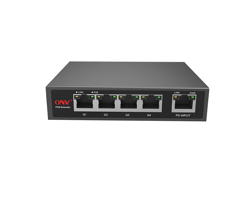 Gigabit 4-port PoE Extender