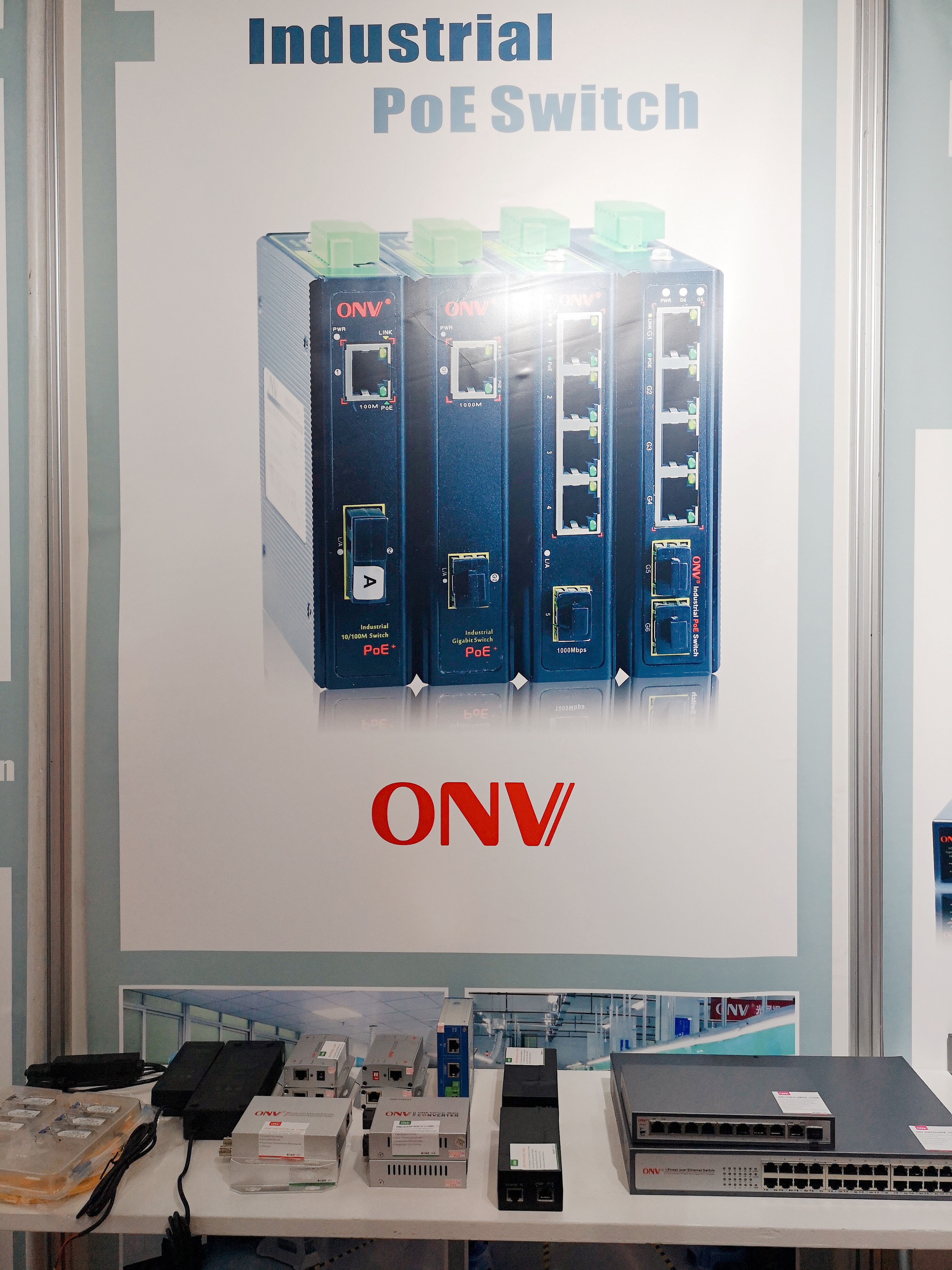 Intersec Dubai，Intersec, ONV, PoE switch