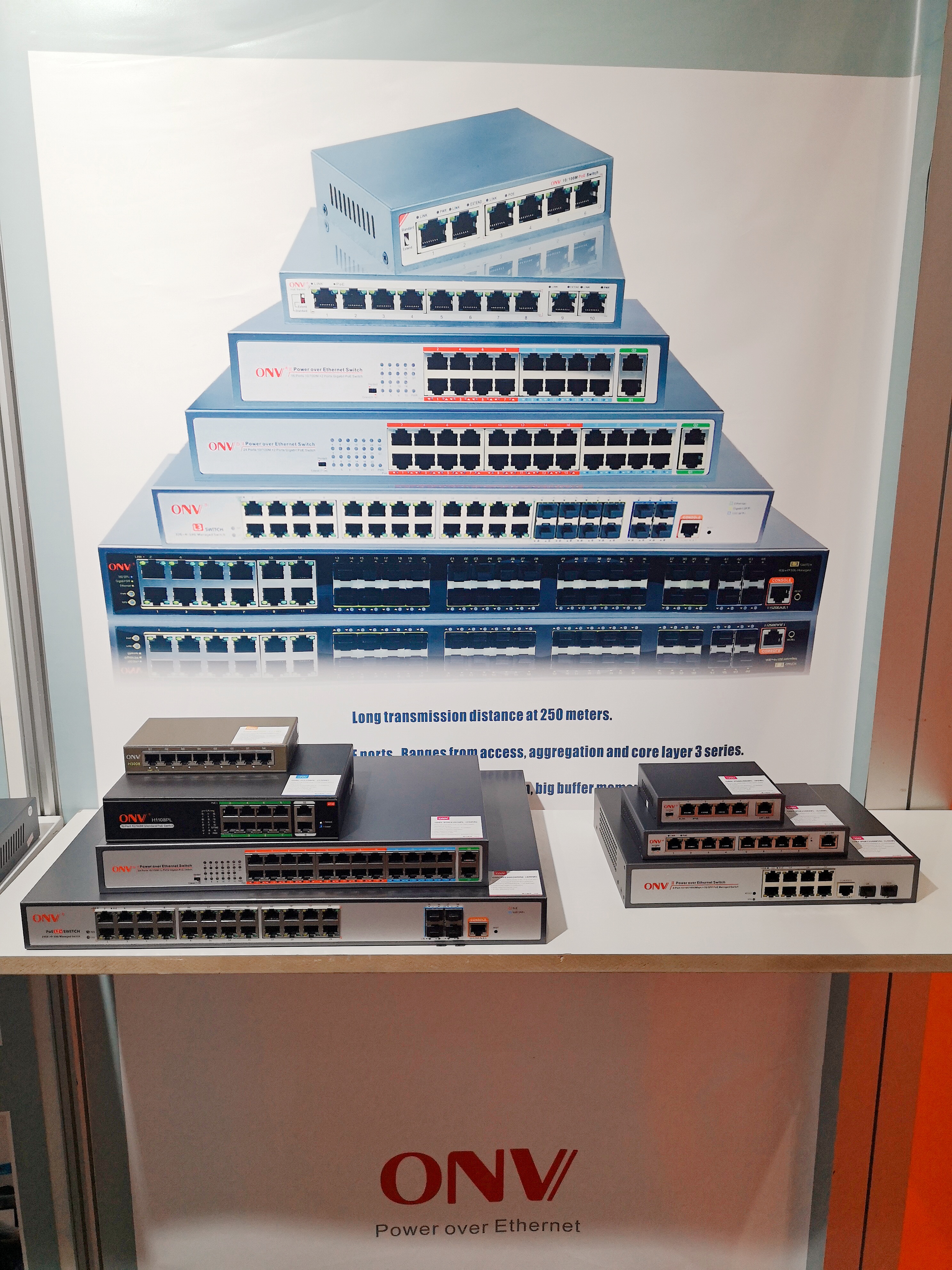 Intersec Dubai，Intersec, ONV, PoE switch