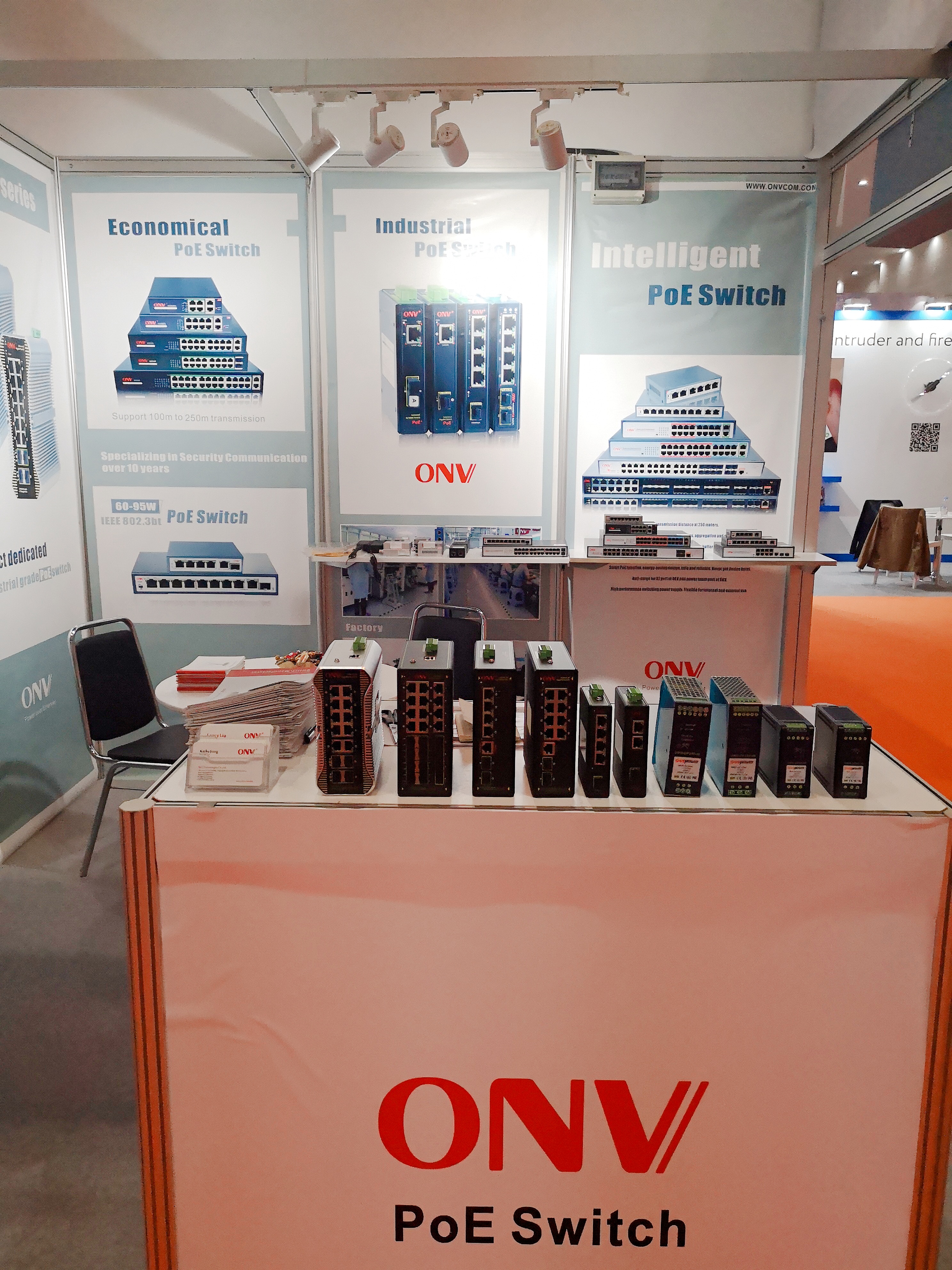 Intersec Dubai，Intersec, ONV, PoE switch