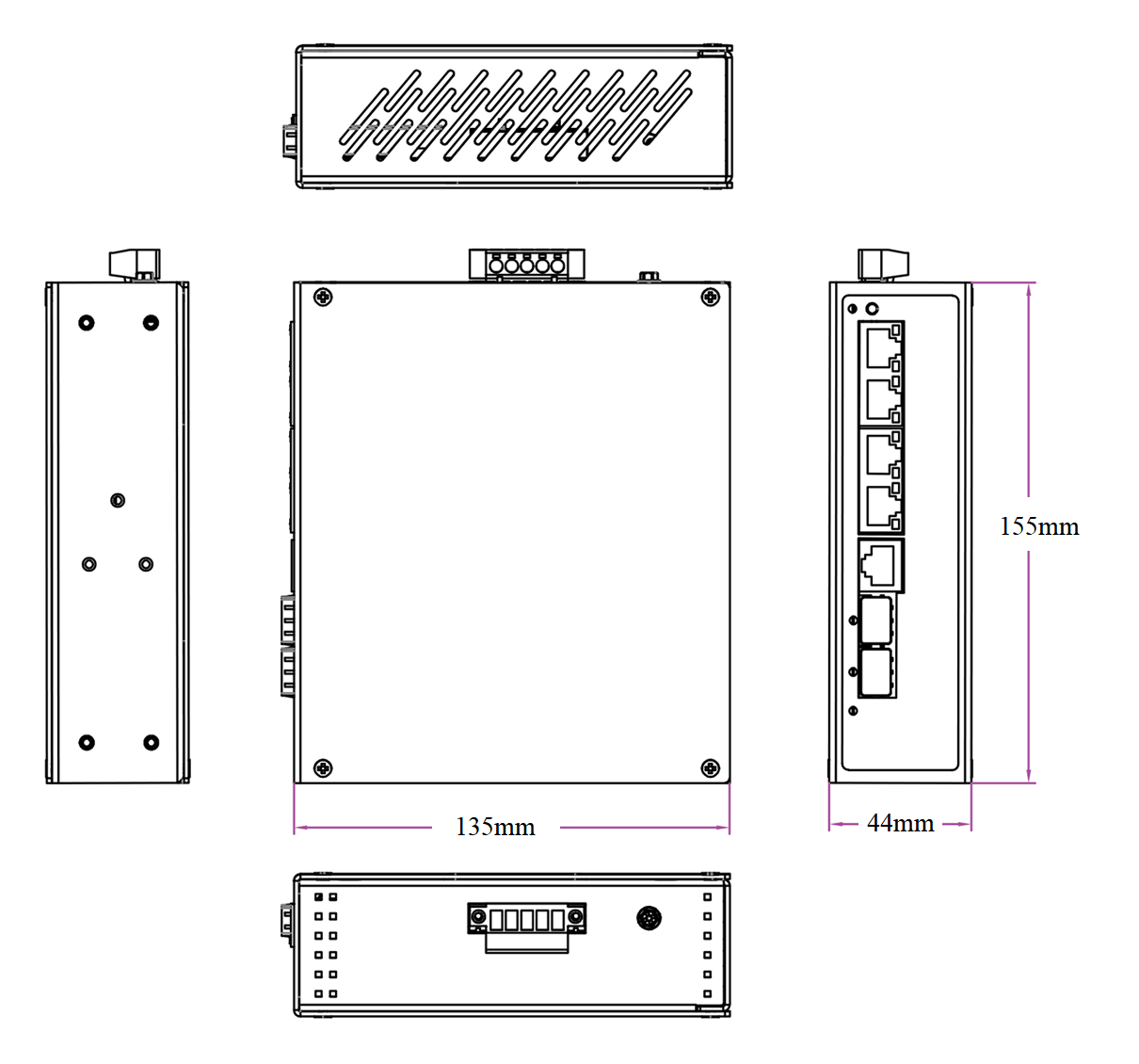 industrial PoE switch, managed industrial PoE switch, PoE switch