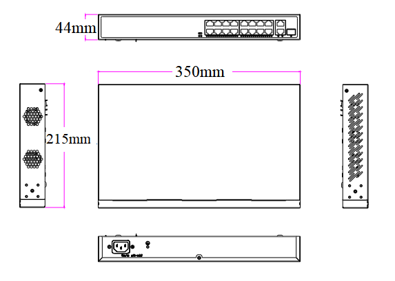 PoE switch, PoE switch watchdog, PoE switch 19 port