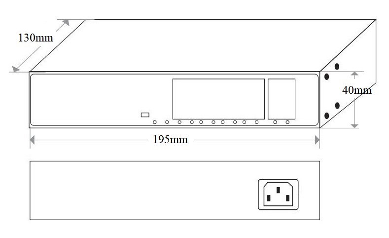 PoE switch 8 port, PoE switch, 10-port gigabit uplink PoE switch