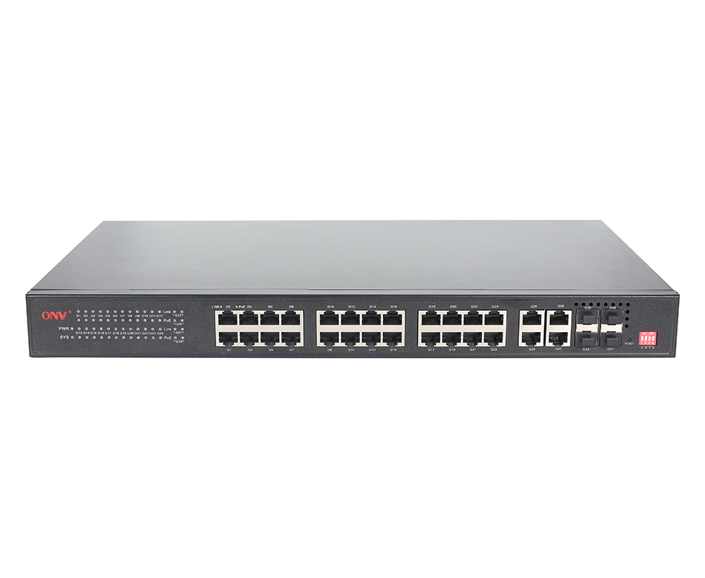 Gigabit 28-port Easy managed PoE switch