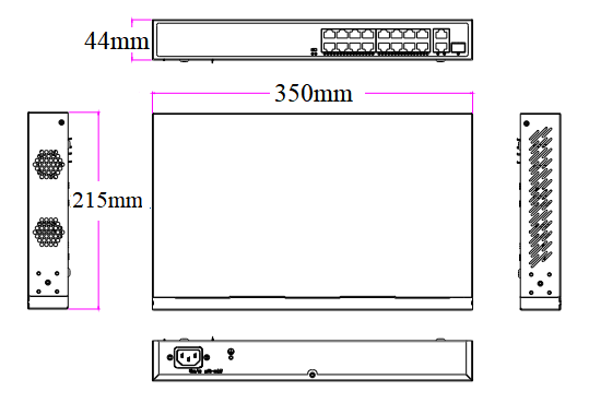 PoE switch, PoE switch watchdog, PoE switch 19 port, PoE switch 18 port