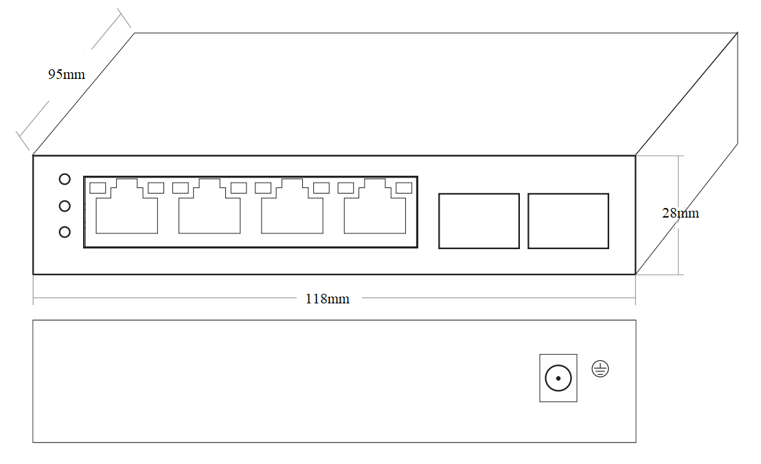 6-port 2.5G Ethernet switch, 2.5G Ethernet switch, Ethernet switch