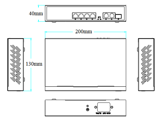 Gigabit PoE switch, PoE switch, PoE switch Gigabit