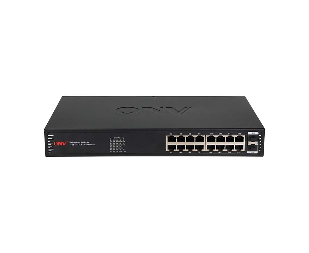 2.5G uplink 18-port Ethernet switch