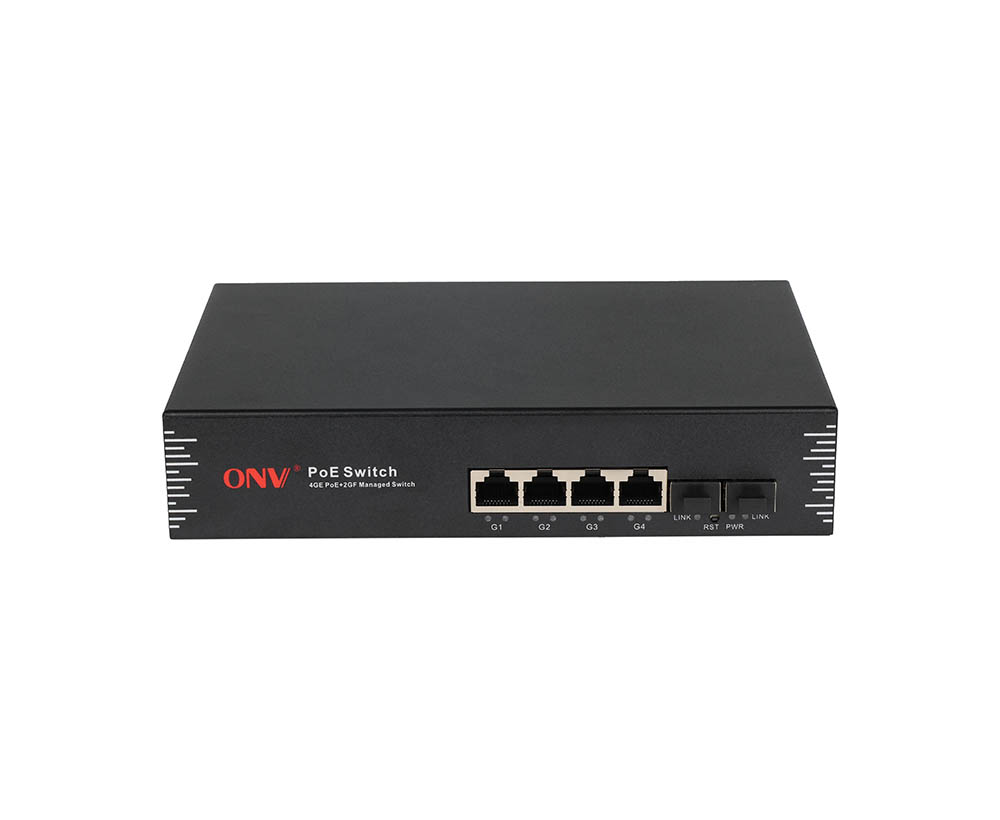 Gigabit 6-port Easy managed PoE switch