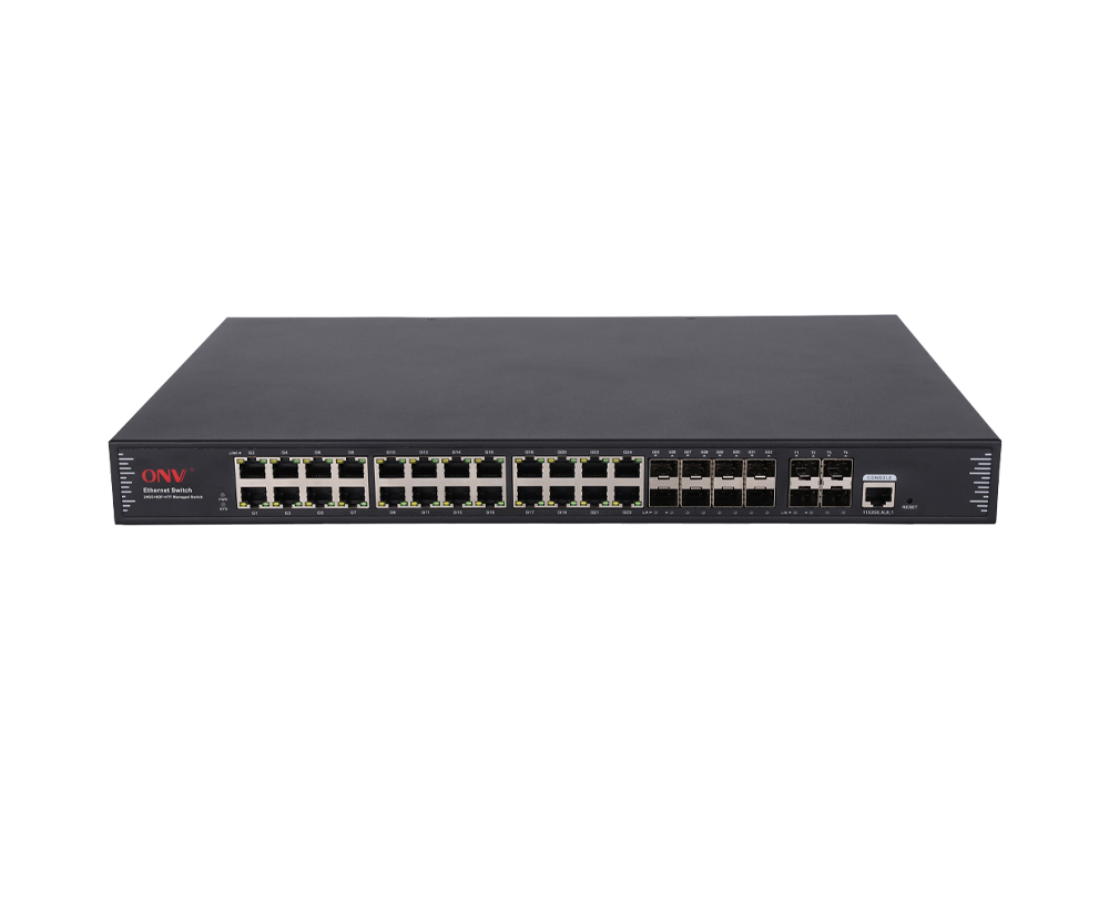 10G uplink 36-port L3 managed Ethernet switch