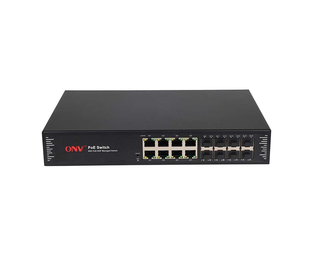 Gigabit 16-port Easy managed PoE switch